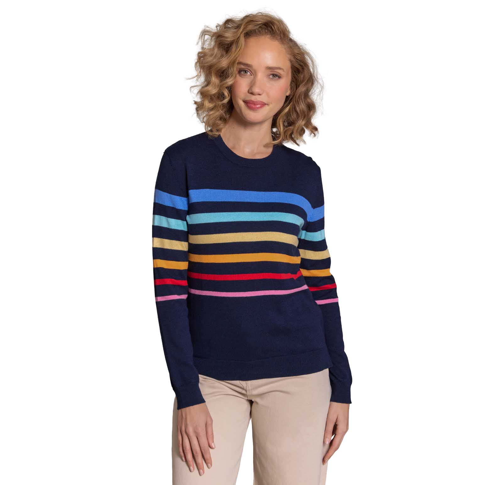 Esperance & Co Paddington Rainbow Crew Jumper